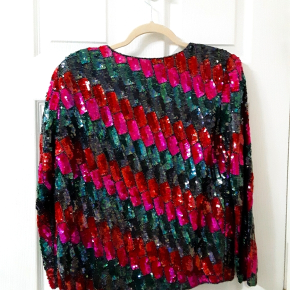 Vintage Jean for Joseph Le Bon Size M Silk Jacket - Picture 7 of 9